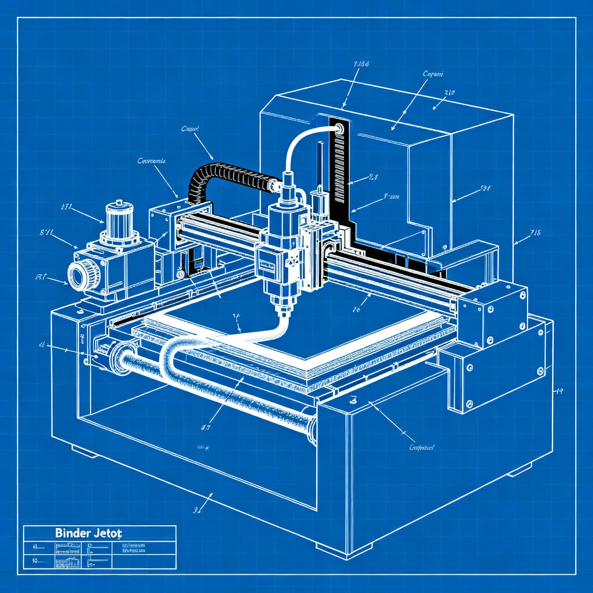 Binder Jetting Industriale con Slurry Ceramici: Meccanismi, Criticità e Vantaggi Rispetto ai Sistemi a Polvere