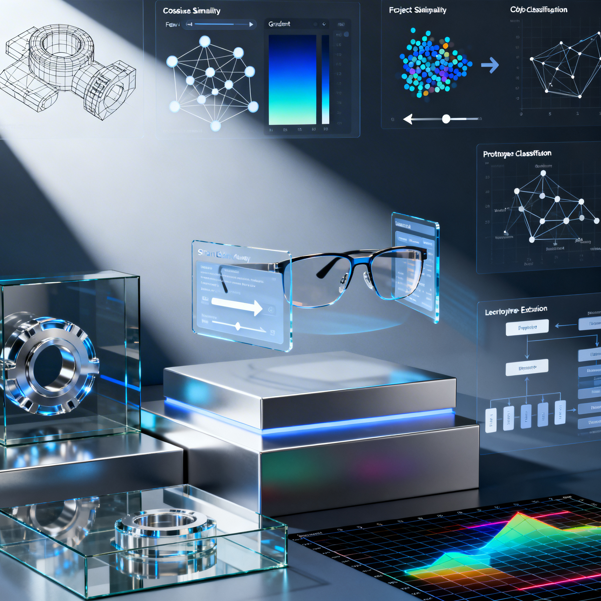 Identificazione di Parti tramite CAD senza Riaddestramento di Modelli ML