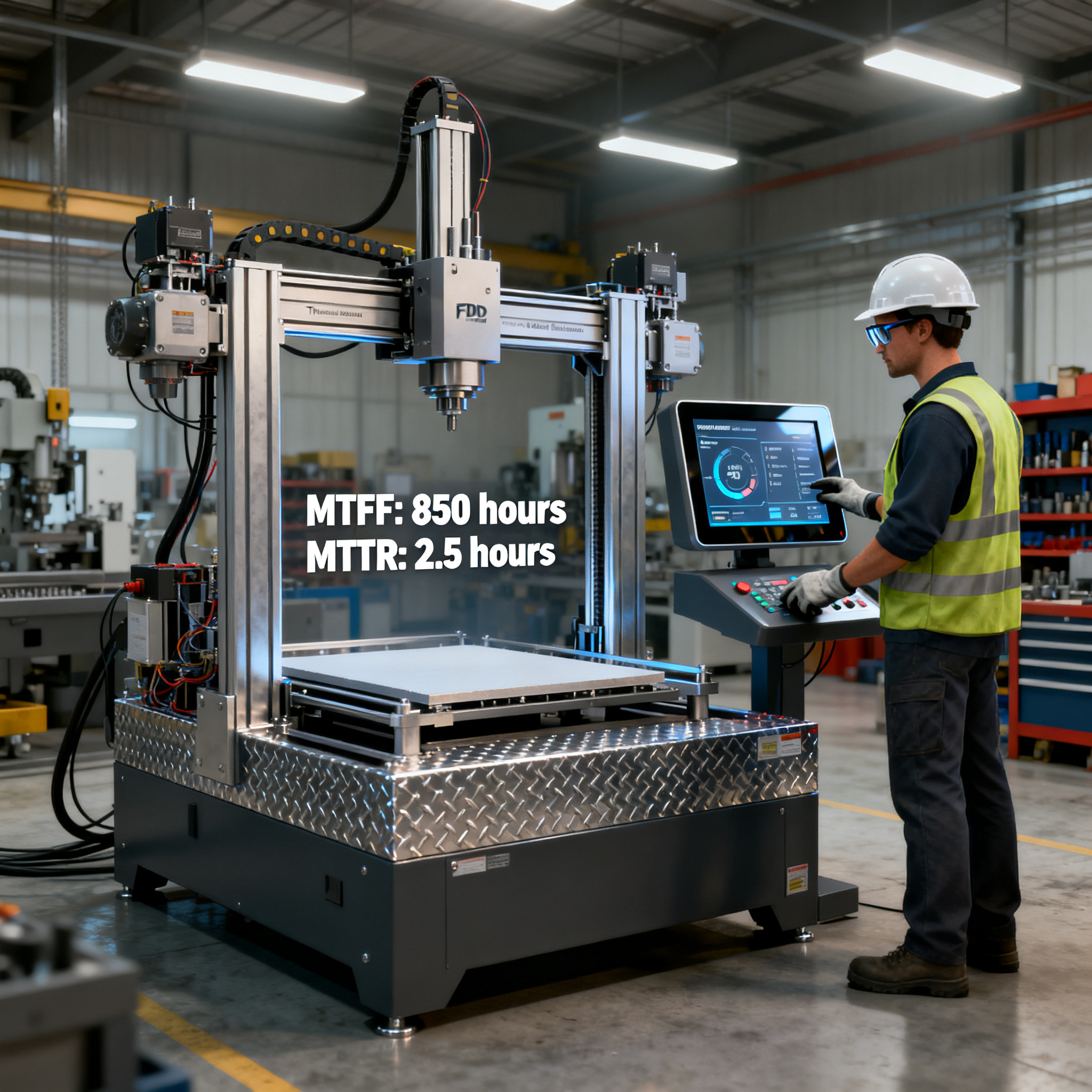 90% uptime? Die Wahrheit über industrielle 3D-Drucker