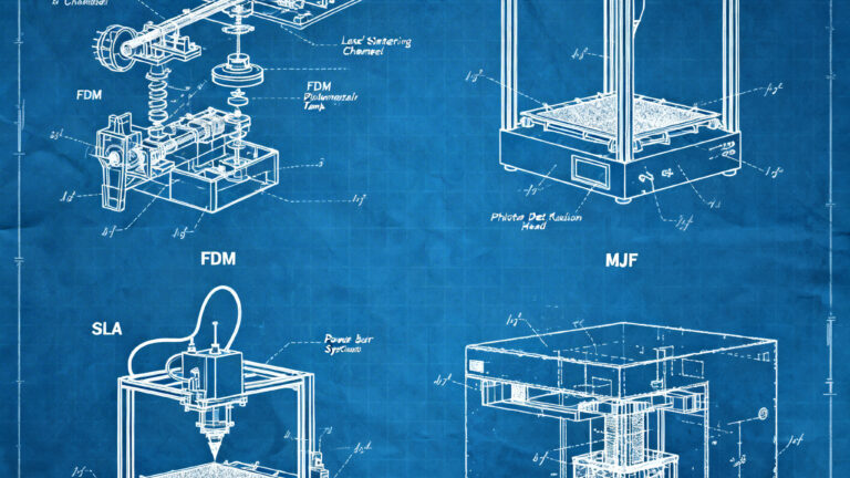 Confronto Tecnologie di Stampa 3D per Polimeri: FDM, SLA, SLS e MJF a Confronto