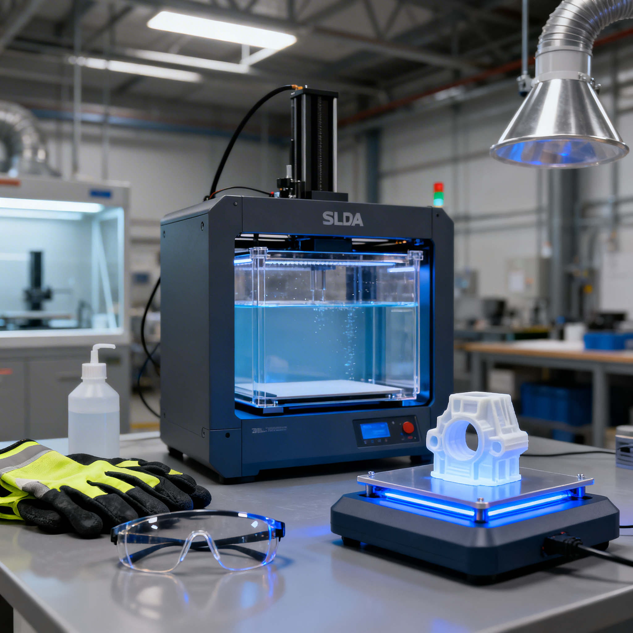 Safety of Photopolymer Resins in SLA Printers: Process Standardization and Informed Choices