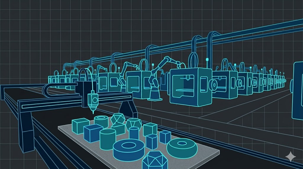 3D ShapeFarm: from prototyping to serial production in additive manufacturing