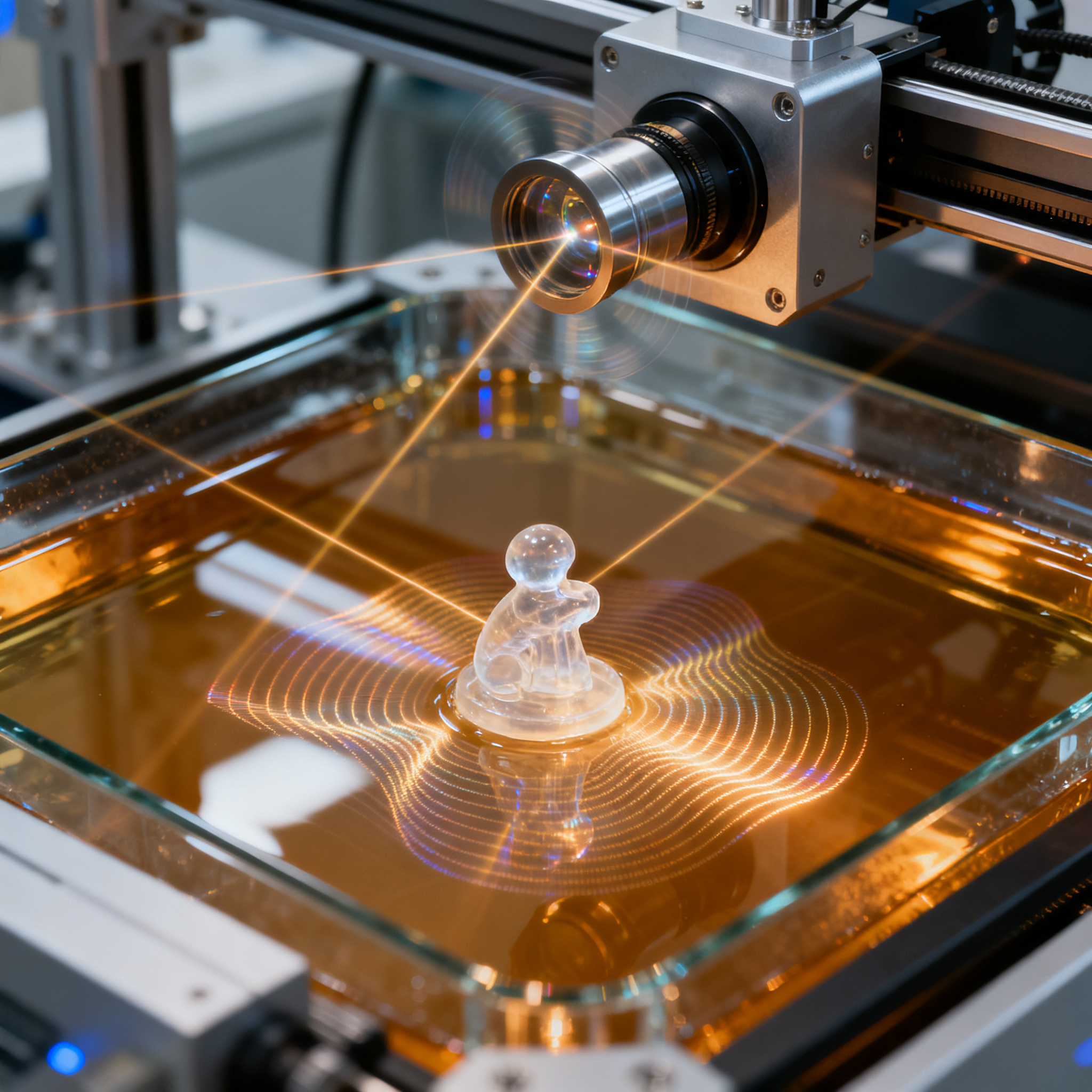 Does DISH print 3D without layers?