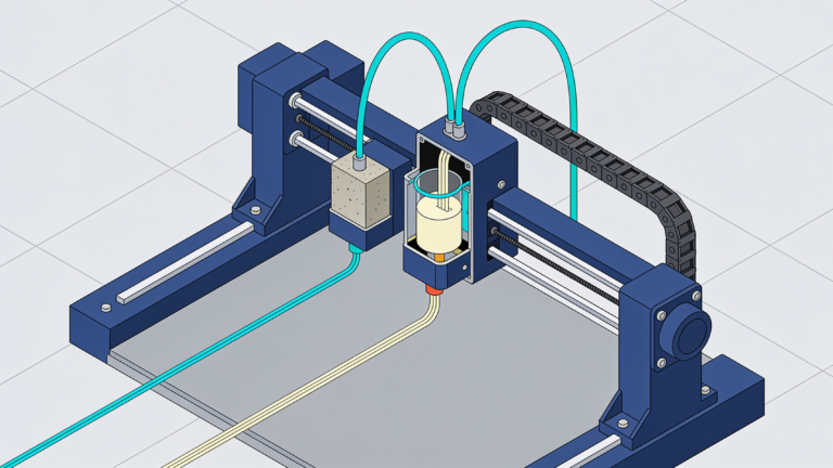 3D-LINE: híbrido cemento-plástico para diseño y arquitectura