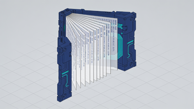 Manual: TPU book with G-code integrated into the structure