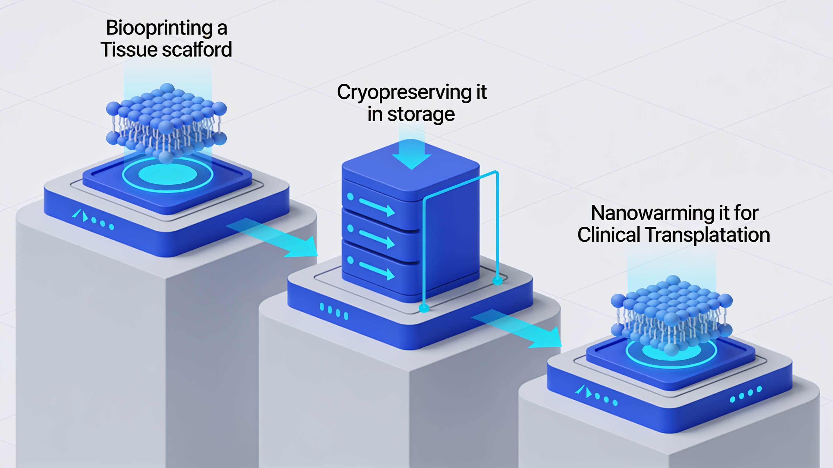 Bioprinting et cryoconservation : naissance de la chaîne d’approvisionnement des tissus
