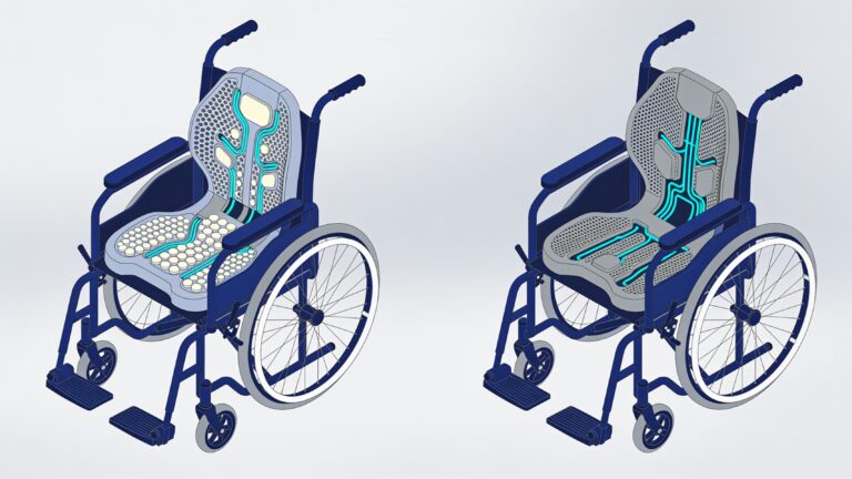 Kalogon: variable density 3D cushions for wheelchairs