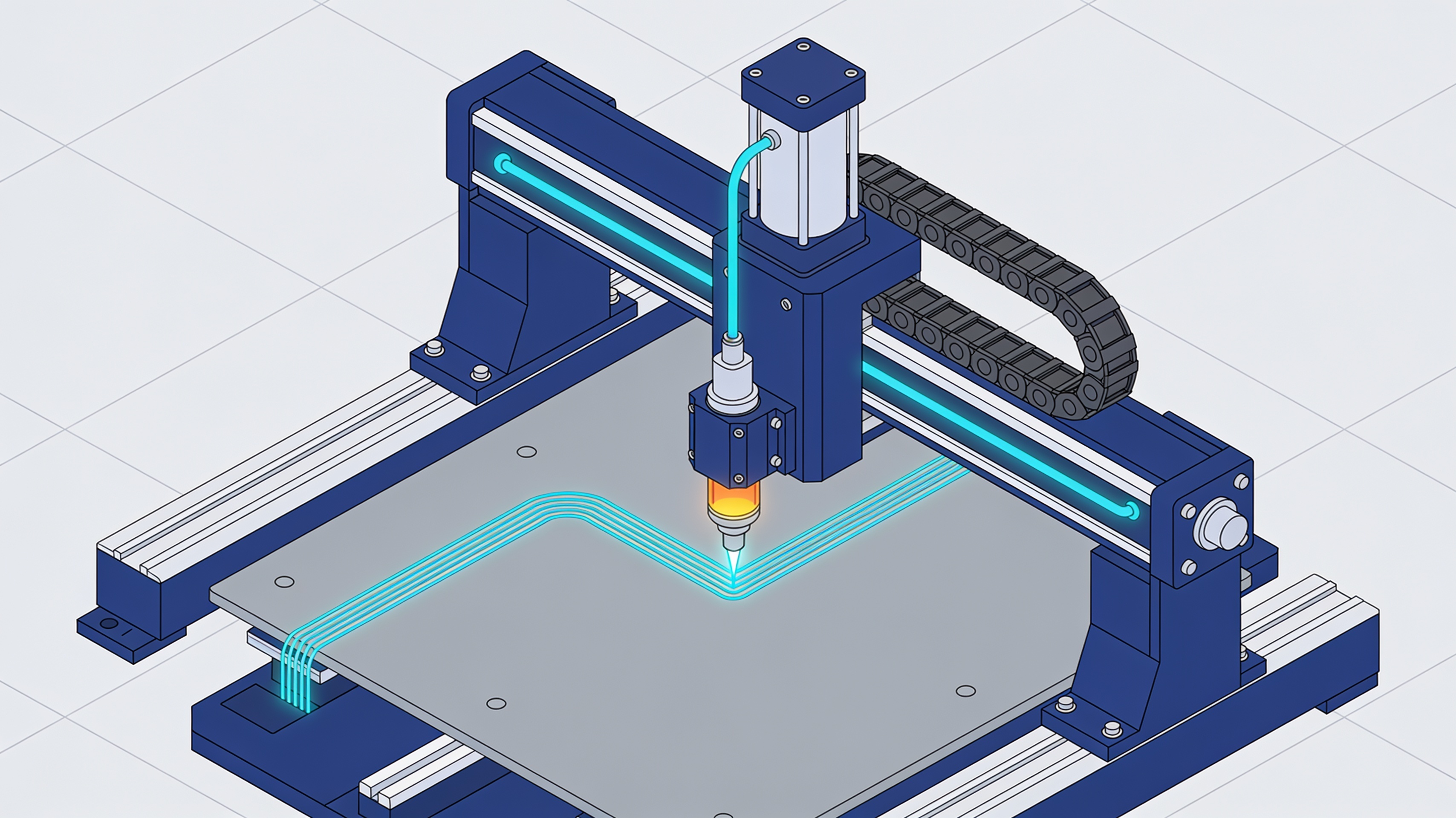 Programme de mouvement d'impression 3D pour actionneurs LCE