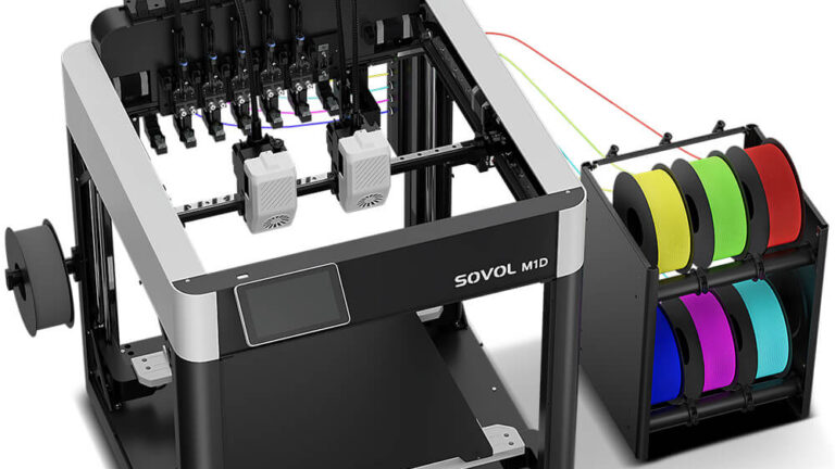 Sovol M1D: IDEX and tool changing eliminate waste
