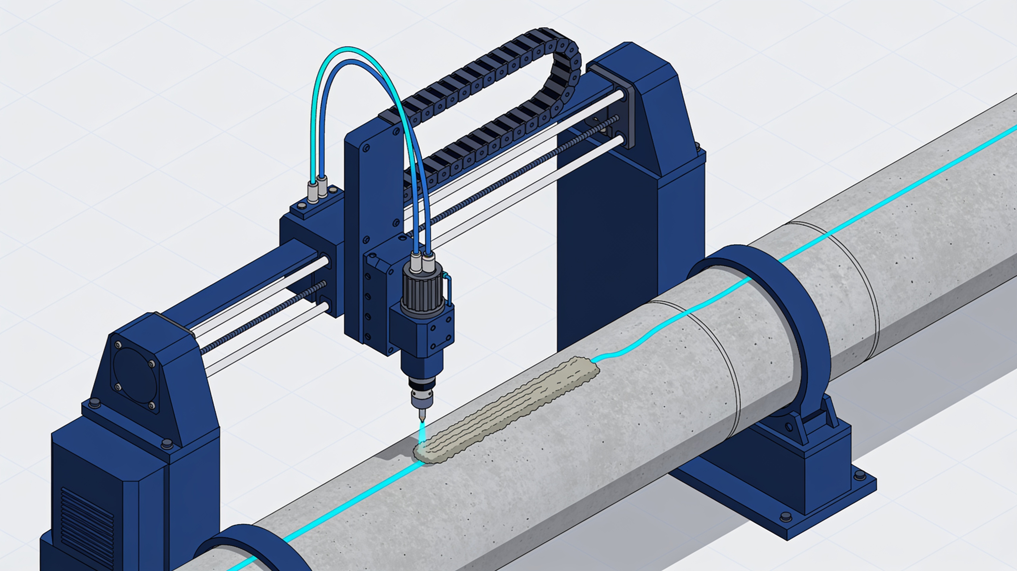 Impression 3D du béton : révolution des infrastructures hydrauliques