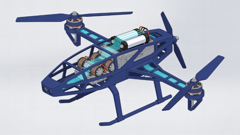 Drone FDM de 250 g atteint les 413 km/h