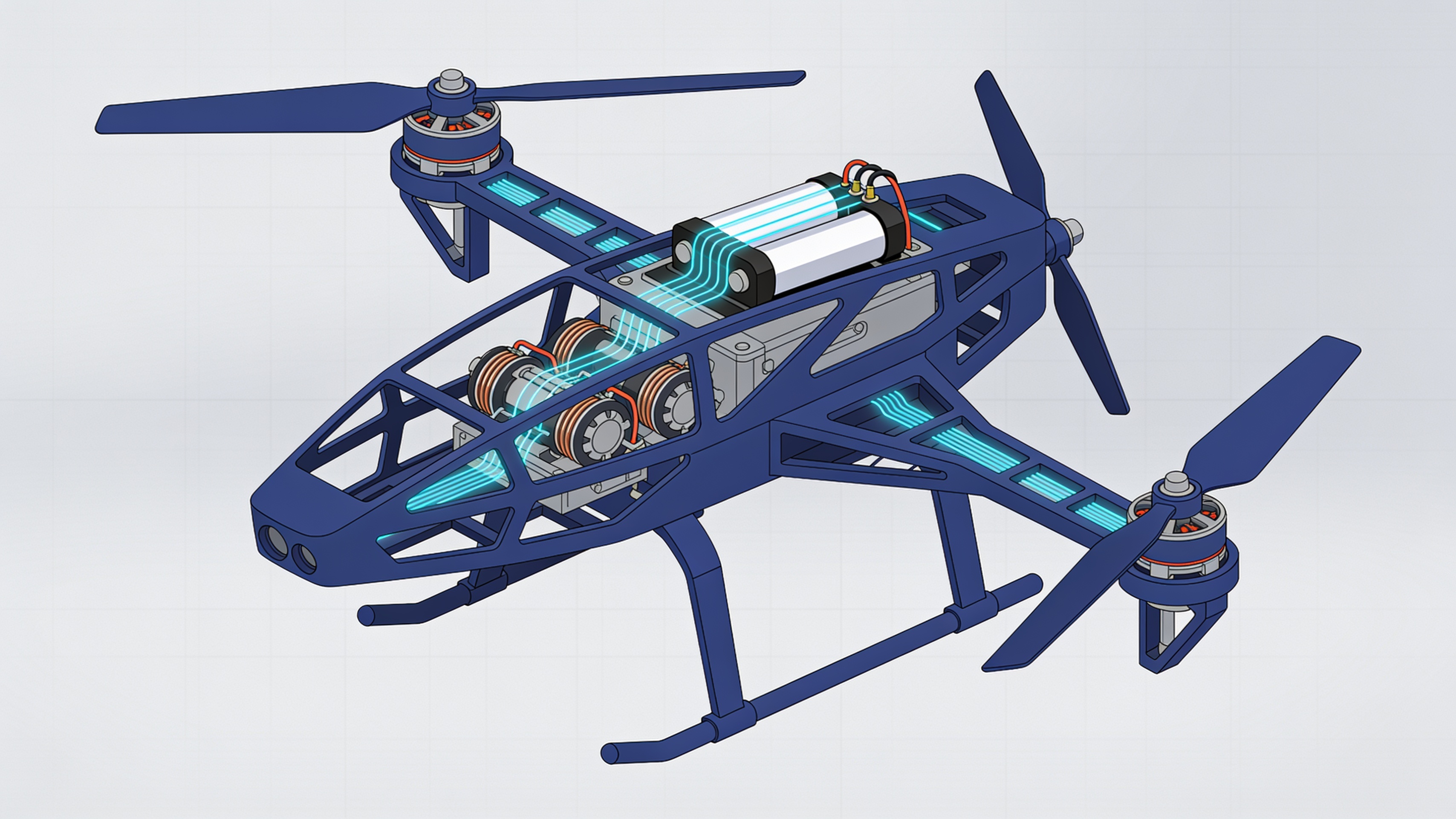 Drone FDM de 250 g atteint les 413 km/h