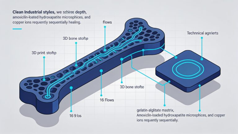 Sequential 3D scaffold for bone regeneration from NTU