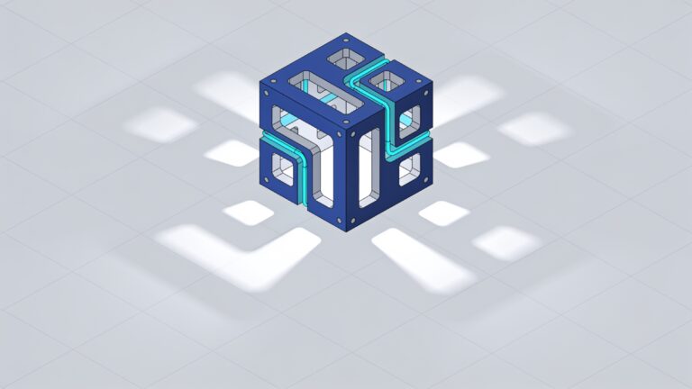 Shattie Cubes: drei verborgene Bilder in der 3D-Geometrie
